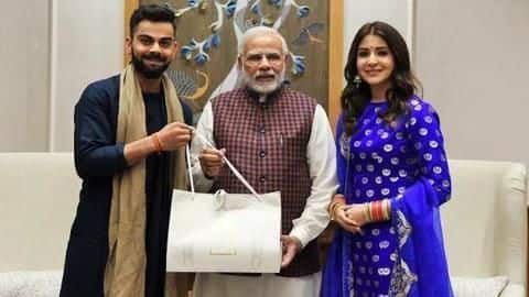 Virat and Anushka Sharma invite PM Modi for their reception Virat and Anushka Sharma invite PM Modi for their reception