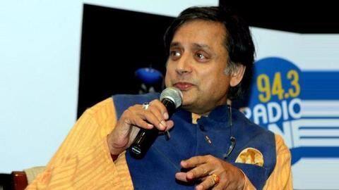 Shashi Tharoor's tweet on Manushi Chhillar irks Twitterati Shashi Tharoor's tweet on Manushi Chhillar irks Twitterati