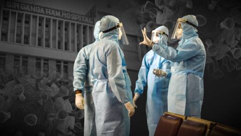 Delhi: 37 doctors of Sir Ganga Ram Hospital contract coronavirus Delhi: 37 doctors of Sir Ganga Ram Hospital contract coronavirus