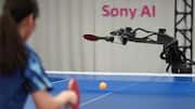 Sony's AI robot beats elite table tennis players