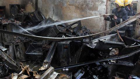 Mumbai monorail coaches catch fire, no casualties