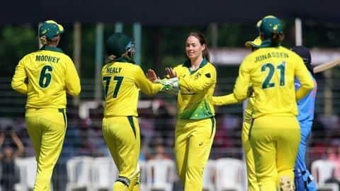 Australian women beat India to seal 3-match ODI series Australian women beat India to seal 3-match ODI series