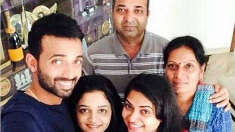 Rahane's father arrested after his car ran over a woman Rahane's father arrested after his car ran over a woman