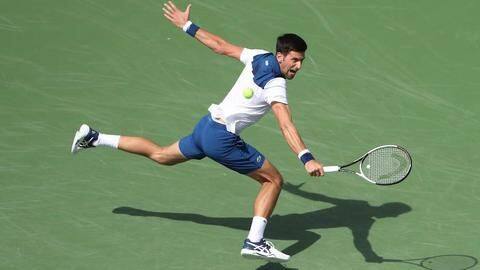 Djokovic falls yet again Djokovic falls yet again
