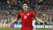 Iran's 23-year-old Sardar Azmoun announces retirement from international football