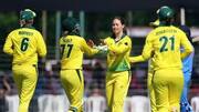Women's Cricket: Australia beat India by 8 wickets