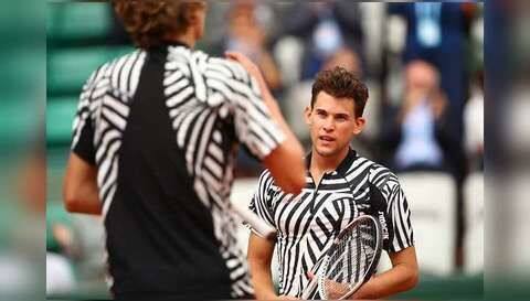 Thiem ousts injured Zverev Thiem ousts injured Zverev