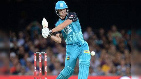 IPL 2018: Chris Lynn resumes business in the nets IPL 2018: Chris Lynn resumes business in the nets