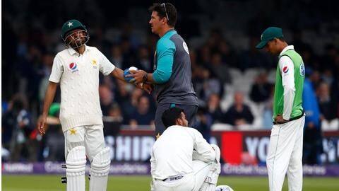 Babar Azam out of England tour due to a fracture Babar Azam out of England tour due to a fracture