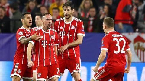 Champions League: Bayern Munich sneak past Sevilla Champions League: Bayern Munich sneak past Sevilla