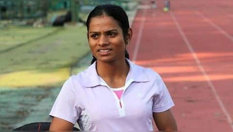 Dutee Chand sets national record in women's 100m Dutee Chand sets national record in women's 100m