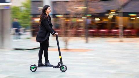 French company unveils world's first Android-powered electric scooter French company unveils world's first Android-powered electric scooter