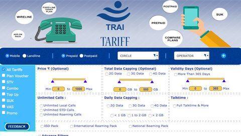 TRAI seeking to expand its tariff-comparison website to all circles TRAI seeking to expand its tariff-comparison website to all circles