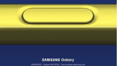 Samsung to unveil Galaxy Note 9 on August 9 Samsung to unveil Galaxy Note 9 on August 9