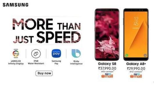 Samsung takes on OnePlus 6 with cashback offers