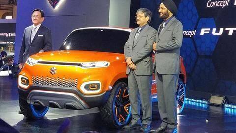 Maruti Suzuki unveils its Concept Future S car Maruti Suzuki unveils its Concept Future S car