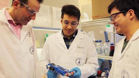 Portable 3D printer can heal skin wounds in minutes Portable 3D printer can heal skin wounds in minutes