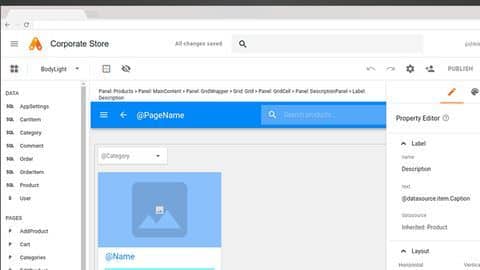Google's online tool for building business apps becomes available Google's online tool for building business apps becomes available
