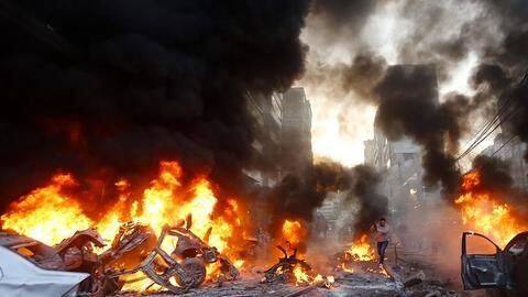 Series of huge explosions and gunshots rock Kabul Series of huge explosions and gunshots rock Kabul