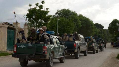 Taliban attacks Afghan district compound; at least 18 killed Taliban attacks Afghan district compound; at least 18 killed