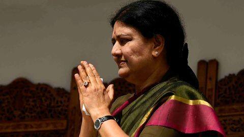 Sasikala granted 15-day parole to attend husband's funeral Sasikala granted 15-day parole to attend husband's funeral