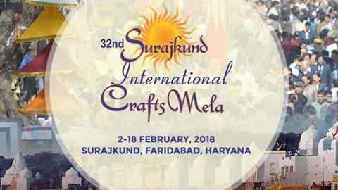 The 32nd Surajkund International Handicraft Mela 2018 The 32nd Surajkund International Handicraft Mela 2018