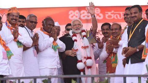 Karnataka elections: Time to say goodbye to Congress, says Modi Karnataka elections: Time to say goodbye to Congress, says Modi