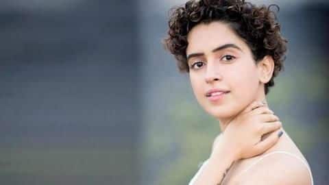 Yet to sink in that I'm an actor: Sanya Malhotra Yet to sink in that I'm an actor: Sanya Malhotra