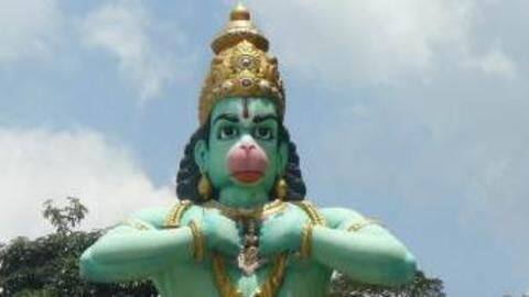 Now, Lord Hanuman's statue desecrated in Uttar Pradesh's Ballia Now, Lord Hanuman's statue desecrated in Uttar Pradesh's Ballia