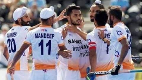 CWG 2018: Harmanpreet's brace guides India into hockey semifinals CWG 2018: Harmanpreet's brace guides India into hockey semifinals