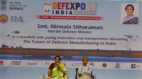 Defence Expo begins; major military firms showcase latest weapons Defence Expo begins; major military firms showcase latest weapons