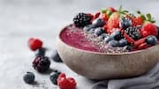 Quick and nutritious: Blueberry chia oatmeal smoothie