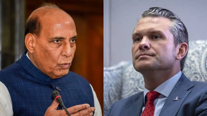 Rajnath Singh speaks to US defense chief amid India-Pakistan tensions 