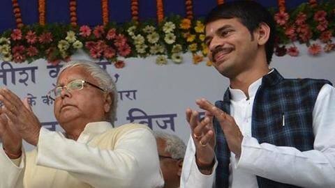 RJD supremo's family in distress after Tej's decision RJD supremo's family in distress after Tej's decision