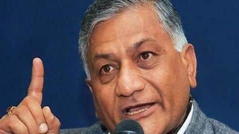 VK Singh says Army isn't Modi's sena, then takes U-turn VK Singh says Army isn't Modi's sena, then takes U-turn