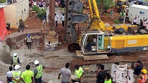 Even high-powered machines couldn't dig deep enough Even high-powered machines couldn't dig deep enough