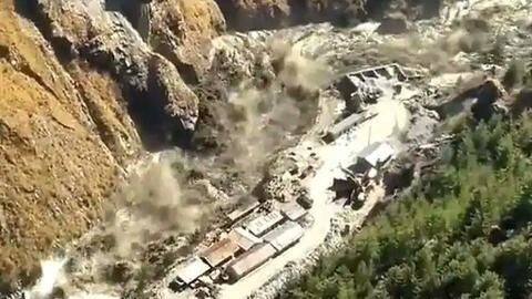 Uttarakhand glacier disaster: 14 dead, 170 missing, rescue operations on Uttarakhand glacier disaster: 14 dead, 170 missing, rescue operations on