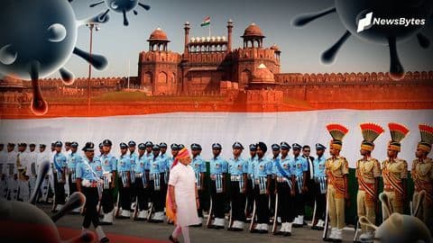 Independence-Day during pandemic: No school kids, PPE-wearing cops, fewer guests Independence-Day during pandemic: No school kids, PPE-wearing cops, fewer guests