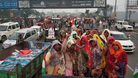 DND flyover shut due to farmers' protest, Delhi-Noida traffic suffers DND flyover shut due to farmers' protest, Delhi-Noida traffic suffers