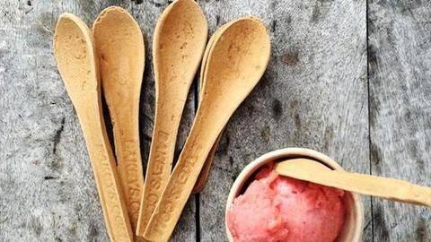 Not only food, eat your utensils too Not only food, eat your utensils too