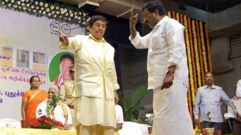MLA, who had verbal spat with Kiran Bedi, files complaint MLA, who had verbal spat with Kiran Bedi, files complaint