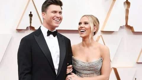 Just married! Scarlett Johansson ties the knot with Colin Jost Just married! Scarlett Johansson ties the knot with Colin Jost
