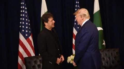 Donald Trump meets Imran Khan, mentions Kashmir mediation again Donald Trump meets Imran Khan, mentions Kashmir mediation again