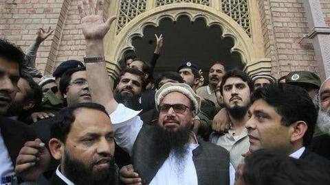 Earlier this month, Pakistan's counter-terrorism department booked Saeed Earlier this month, Pakistan's counter-terrorism department booked Saeed
