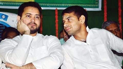 Yadav brothers fighting again? Now, Tej calls himself 'second Lalu' Yadav brothers fighting again? Now, Tej calls himself 'second Lalu'