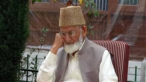 Face of Kashmir's separatism, Syed Geelani, quits Hurriyat at 90 Face of Kashmir's separatism, Syed Geelani, quits Hurriyat at 90
