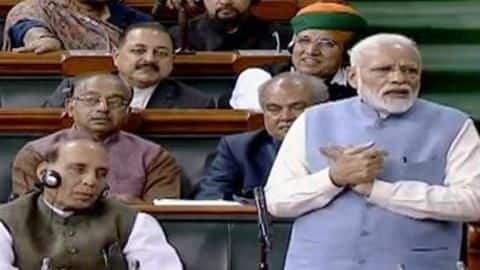 PM Modi is happy with how his government worked PM Modi is happy with how his government worked