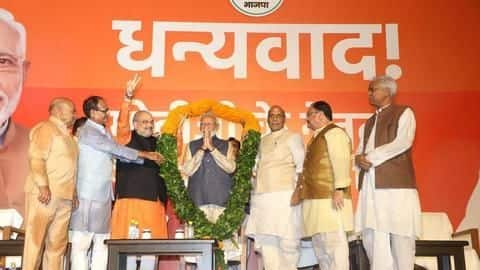 PM Modi promised to work for India's future PM Modi promised to work for India's future
