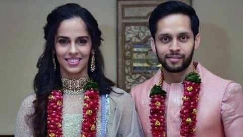 Just married: Saina Nehwal ties knot with Parupalli Kashyap Just married: Saina Nehwal ties knot with Parupalli Kashyap