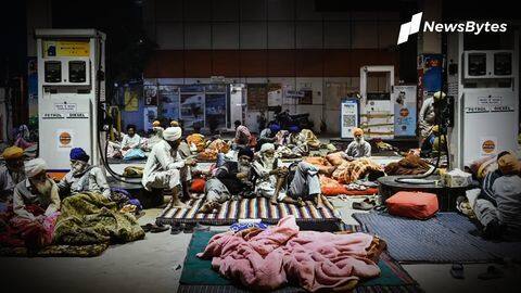 Unhygienic conditions at Singhu border making protesting farmers sick Unhygienic conditions at Singhu border making protesting farmers sick